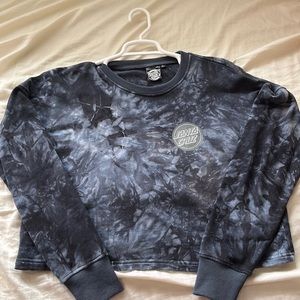Santa Cruz tie dye sweatshirt